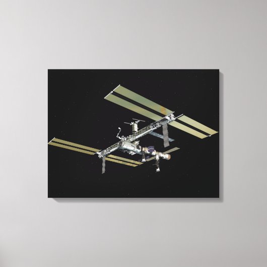 Computergegenereerd uitzicht 23 canvas afdruk (Voorkant)