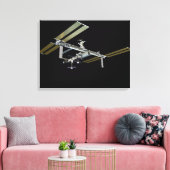 Computergegenereerd uitzicht 23 canvas afdruk (Insitu (Woonkamer))