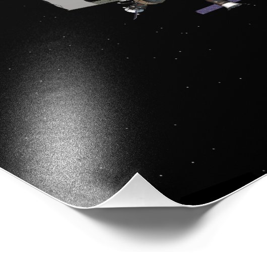 Computergegenereerd uitzicht 23 foto afdruk (Hoek)