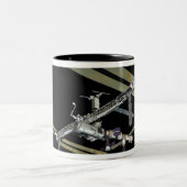 Computergegenereerd uitzicht 23 tweekleurige koffiemok (Center)