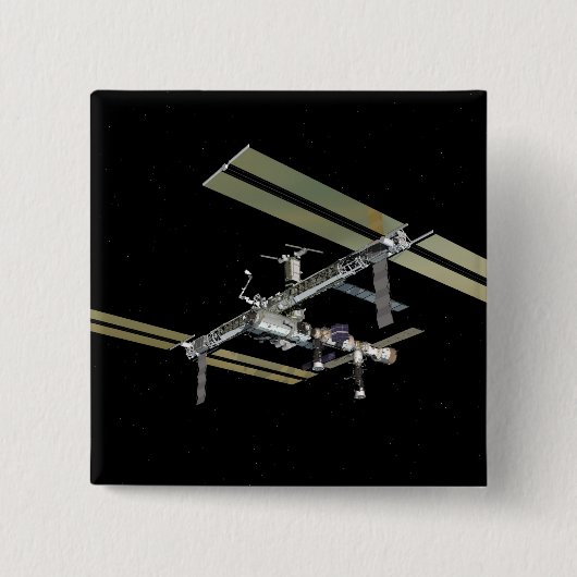 Computergegenereerd uitzicht 23 vierkante button 5,1 cm (Voorkant)