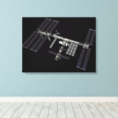 Computergegenereerd uitzicht 24 canvas afdruk (Insitu (Houten vloer))