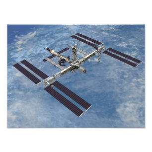 Computergegenereerd uitzicht 24 foto afdruk