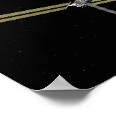 Computergegenereerd uitzicht 25 poster (Hoek)