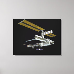 Computergegenereerd uitzicht 26 canvas afdruk