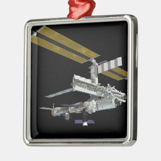 Computergegenereerd uitzicht 26 metalen ornament (Links)