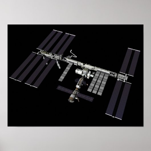 Computergegenereerd uitzicht 26 poster (Voorkant)