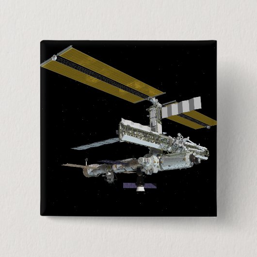 Computergegenereerd uitzicht 26 vierkante button 5,1 cm (Voorkant)