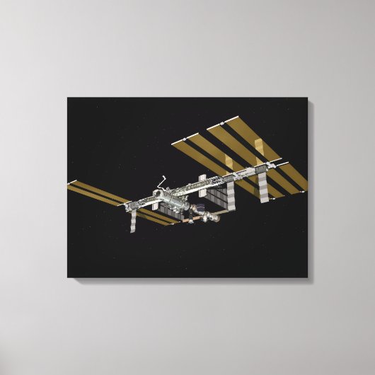 Computergegenereerd uitzicht 27 canvas afdruk (Voorkant)