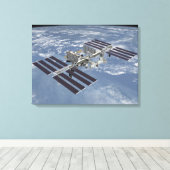 Computergegenereerd uitzicht 27 canvas afdruk (Insitu (Houten vloer))