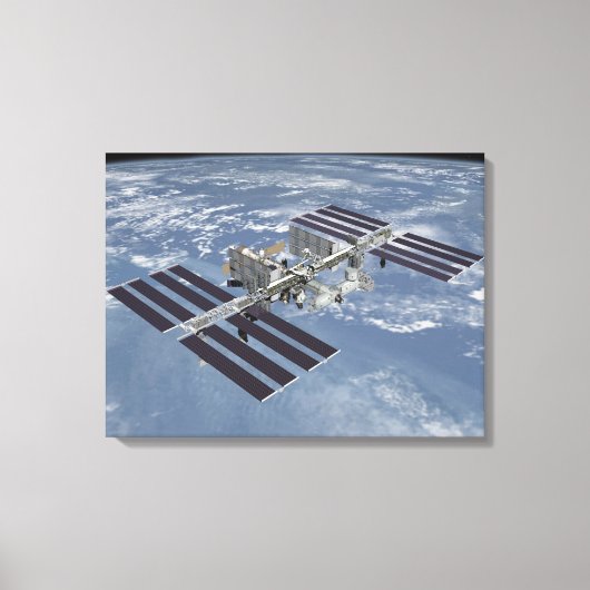 Computergegenereerd uitzicht 27 canvas afdruk (Voorkant)