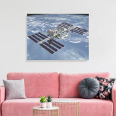 Computergegenereerd uitzicht 27 canvas afdruk (Insitu (Woonkamer))