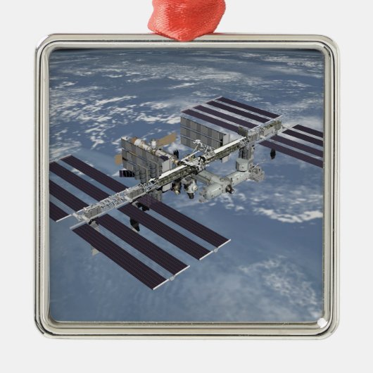 Computergegenereerd uitzicht 27 metalen ornament (Voorkant)