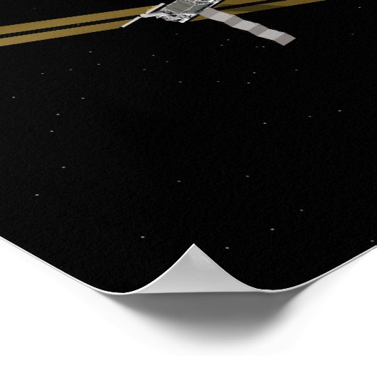 Computergegenereerd uitzicht 27 poster (Hoek)