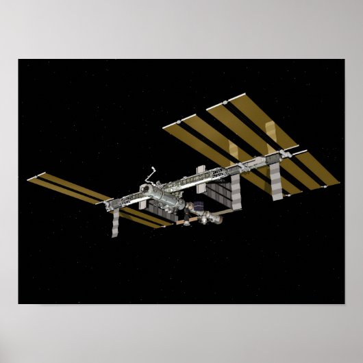 Computergegenereerd uitzicht 27 poster (Voorkant)