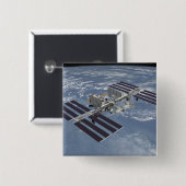 Computergegenereerd uitzicht 27 vierkante button 5,1 cm (Voorkant /achterkant)