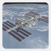 Computergegenereerd uitzicht 27 vierkante sticker (Voorkant)