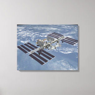 Computergegenereerd uitzicht 2 canvas afdruk