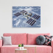 Computergegenereerd uitzicht 2 canvas afdruk (Insitu (Woonkamer))