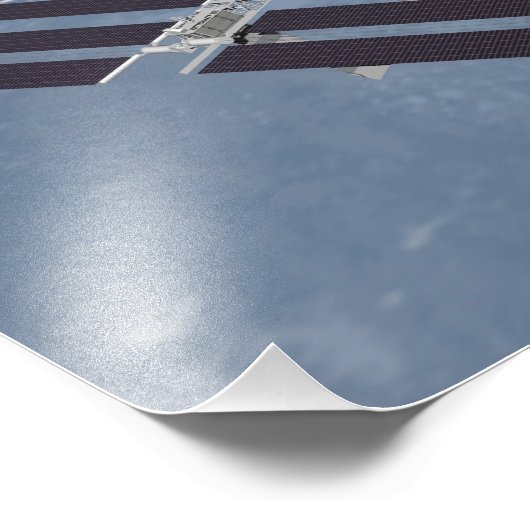 Computergegenereerd uitzicht 2 foto afdruk (Hoek)