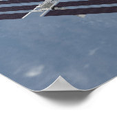 Computergegenereerd uitzicht 2 poster (Hoek)