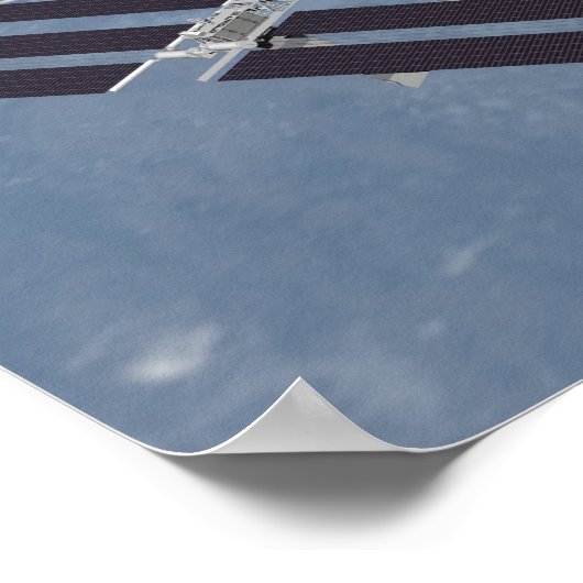 Computergegenereerd uitzicht 2 poster (Hoek)