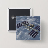 Computergegenereerd uitzicht 2 vierkante button 5,1 cm (Voorkant /achterkant)