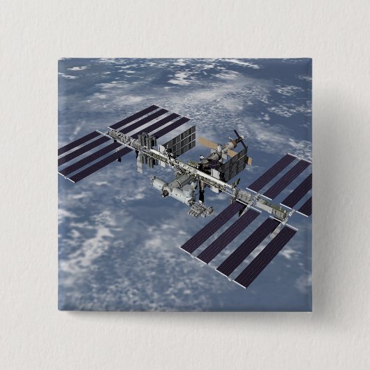 Computergegenereerd uitzicht 2 vierkante button 5,1 cm (Voorkant)