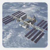 Computergegenereerd uitzicht 2 vierkante sticker (Voorkant)