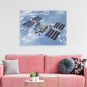 Computergegenereerd uitzicht 3 canvas afdruk (Insitu (Woonkamer))