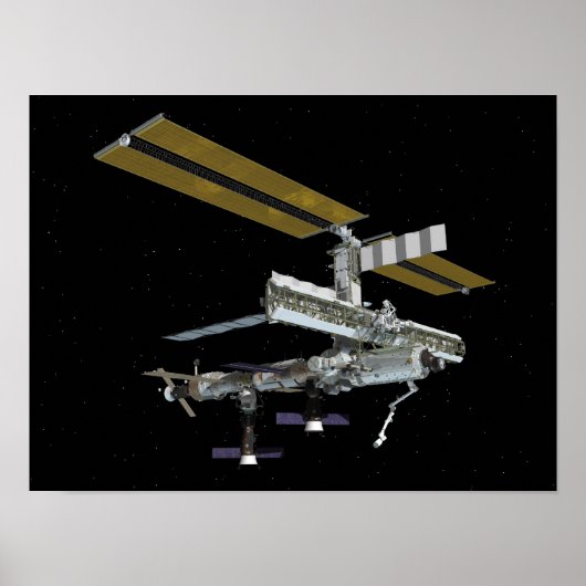 Computergegenereerd uitzicht 3 poster (Voorkant)