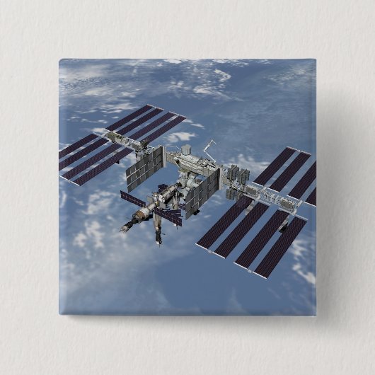 Computergegenereerd uitzicht 3 vierkante button 5,1 cm (Voorkant)