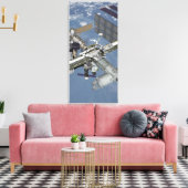 Computergegenereerd uitzicht 4 canvas afdruk (Insitu (Woonkamer))