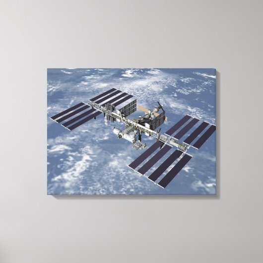 Computergegenereerd uitzicht 4 canvas afdruk (Voorkant)
