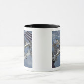 Computergegenereerd uitzicht 4 mok (Midden)