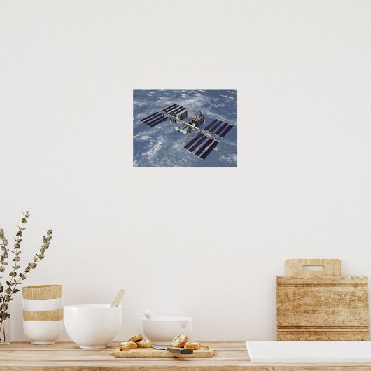 Computergegenereerd uitzicht 4 poster (Keuken)