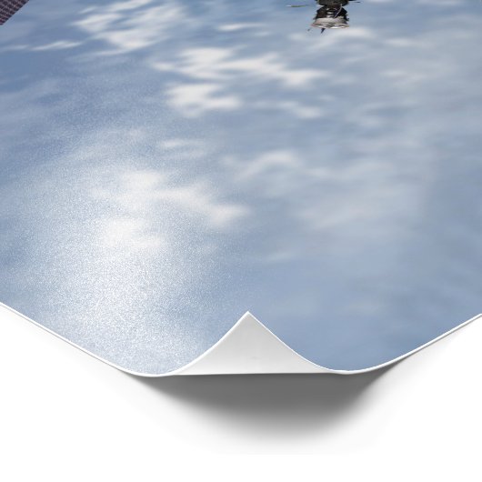 Computergegenereerd uitzicht 5 foto afdruk (Hoek)