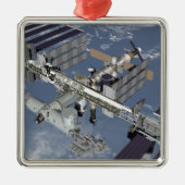 Computergegenereerd uitzicht 5 metalen ornament (Voorkant)