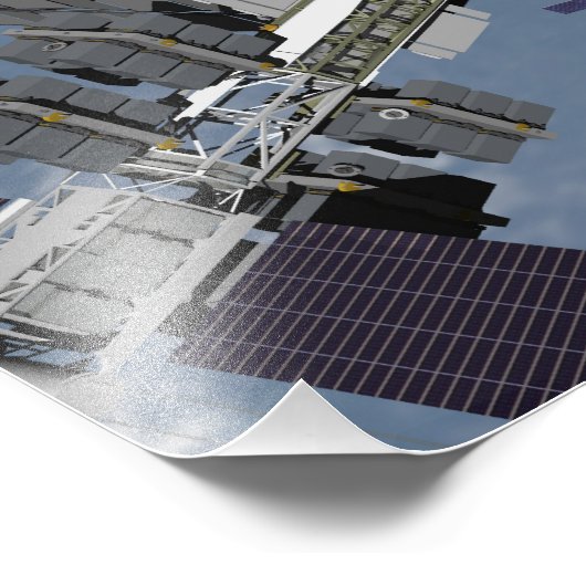 Computergegenereerd uitzicht 6 foto afdruk (Hoek)