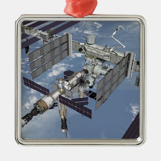 Computergegenereerd uitzicht 6 metalen ornament (Voorkant)