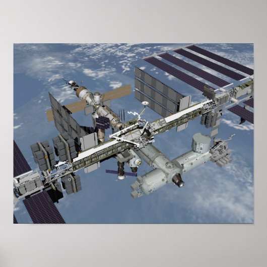 Computergegenereerd uitzicht 6 poster (Voorkant)