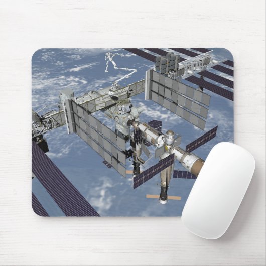 Computergegenereerd uitzicht 7 muismat (Met muis)