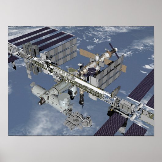 Computergegenereerd uitzicht 7 poster (Voorkant)