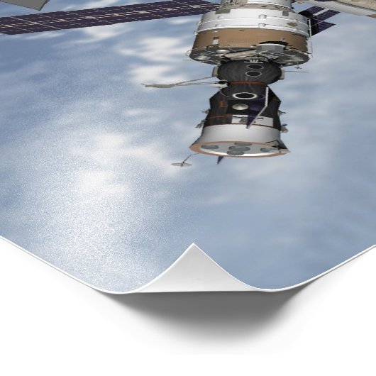 Computergegenereerd uitzicht 8 foto afdruk (Hoek)