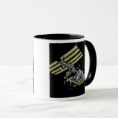 Computergegenereerd uitzicht 8 mok (Voorkant rechts)