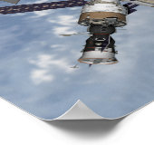 Computergegenereerd uitzicht 8 poster (Hoek)