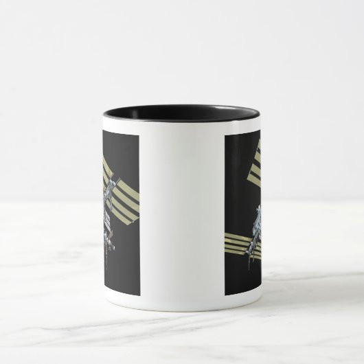 Computergegenereerd uitzicht 9 mok (Midden)