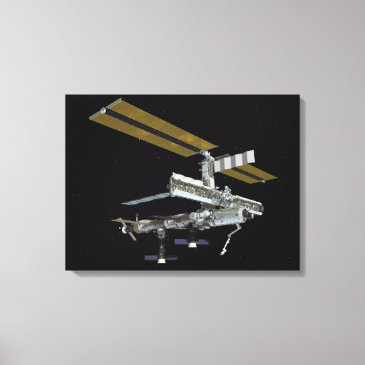 Computergegenereerd uitzicht canvas afdruk (Voorkant)