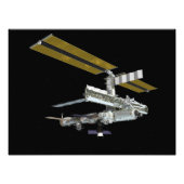 Computergegenereerd uitzicht foto afdruk (Voorkant)