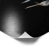 Computergegenereerd uitzicht foto afdruk (Hoek)